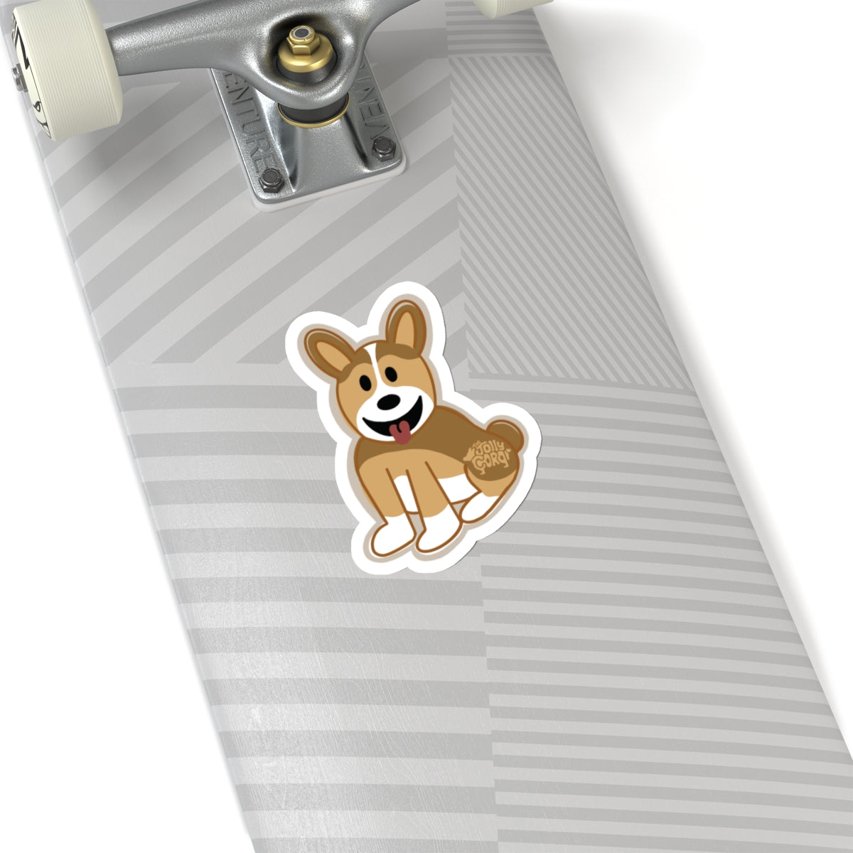 Sable Corgi Docked Tail - Vinyl Sticker - The Jolly Corgi