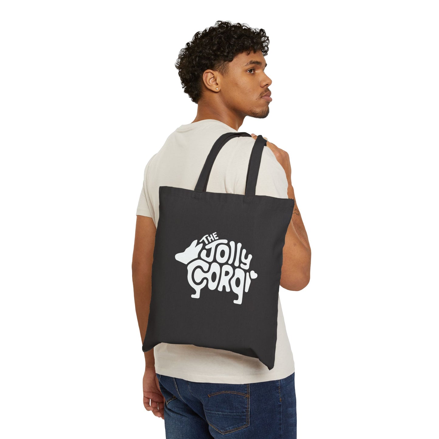 The Jolly Corgi Tote Bag